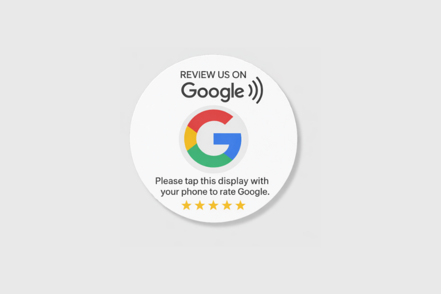 Autocolant Google Review mare