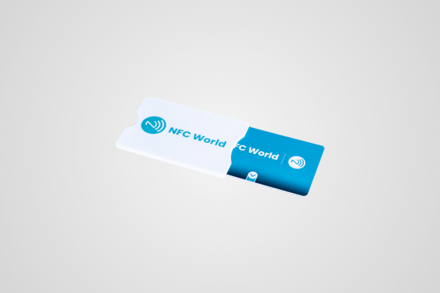 Husă de protecție pentru carte de vizită NFC