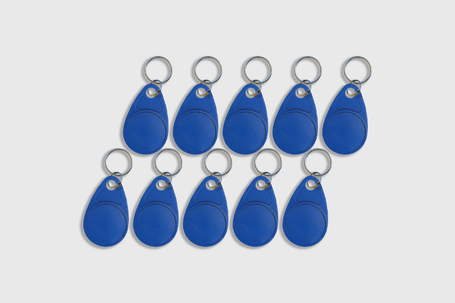 Breloc NFC NTAG213 albastru (10 bucăți)