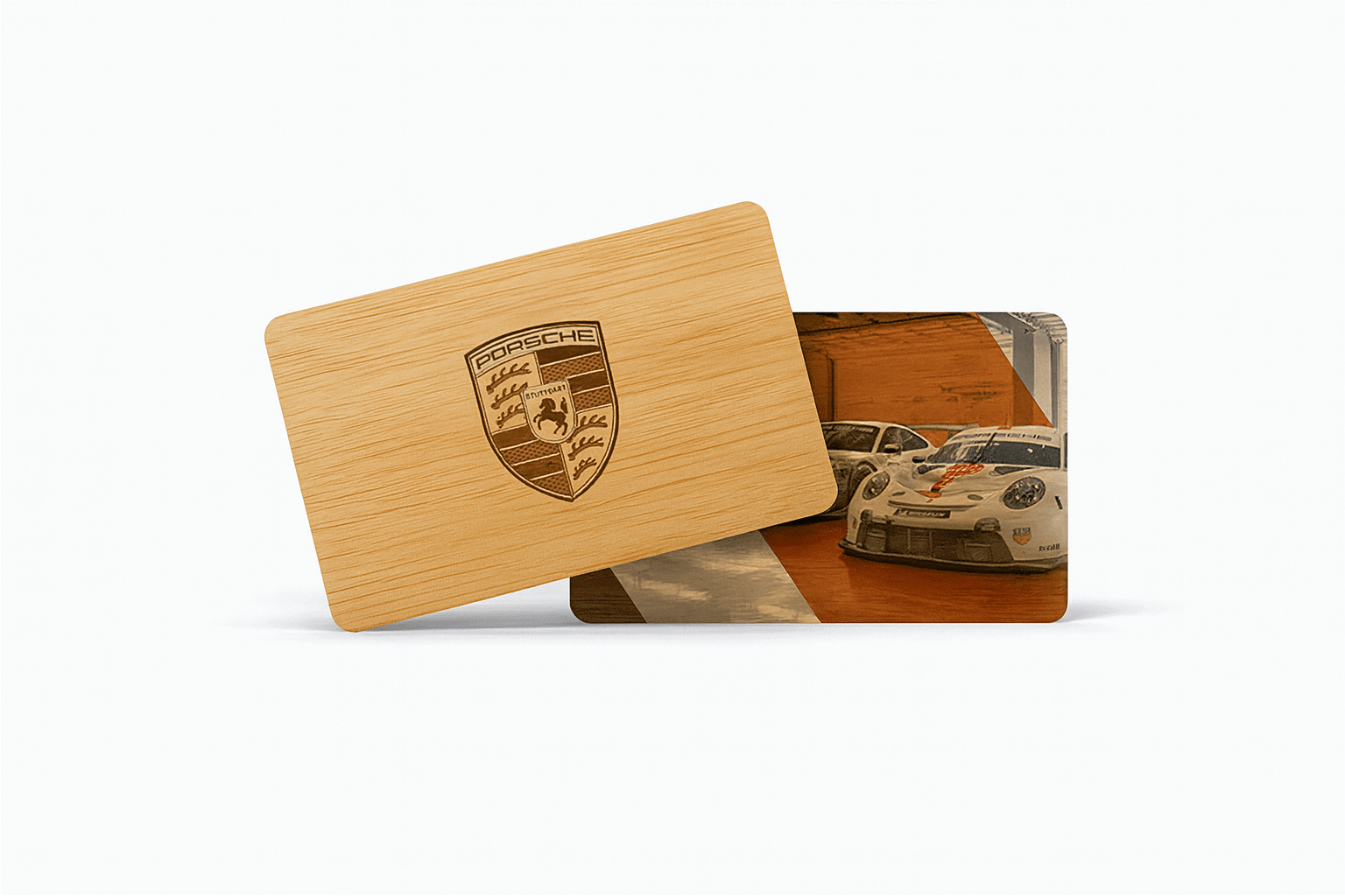 Carduri RFID din bambus - Design propriu