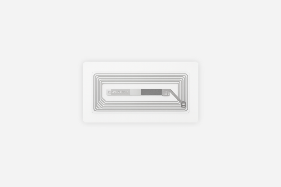 Autocolant NFC NTAG213 transparent 18x56 mm (10 bucăți)
