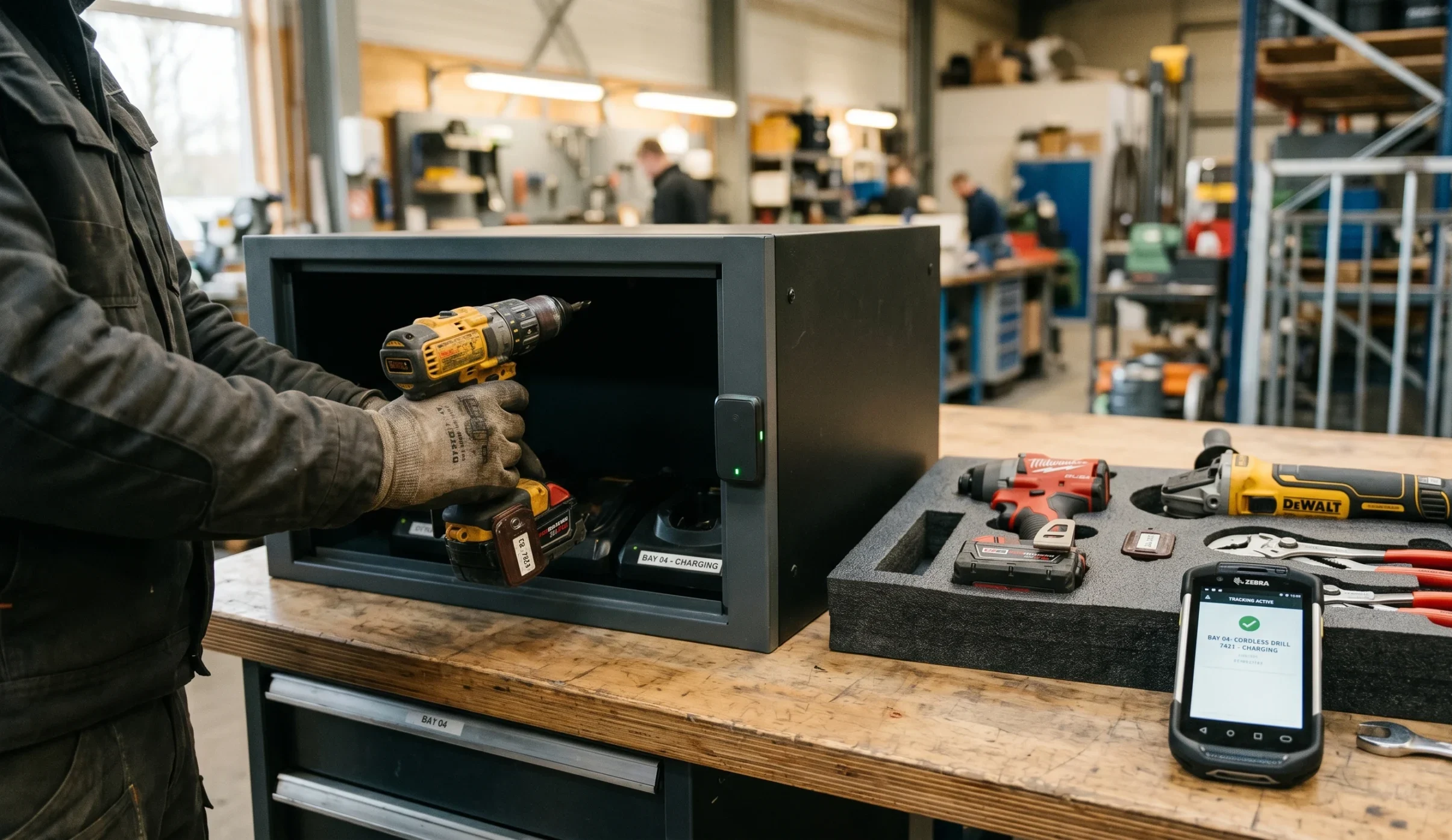Gestionarea uneltelor prin RFID