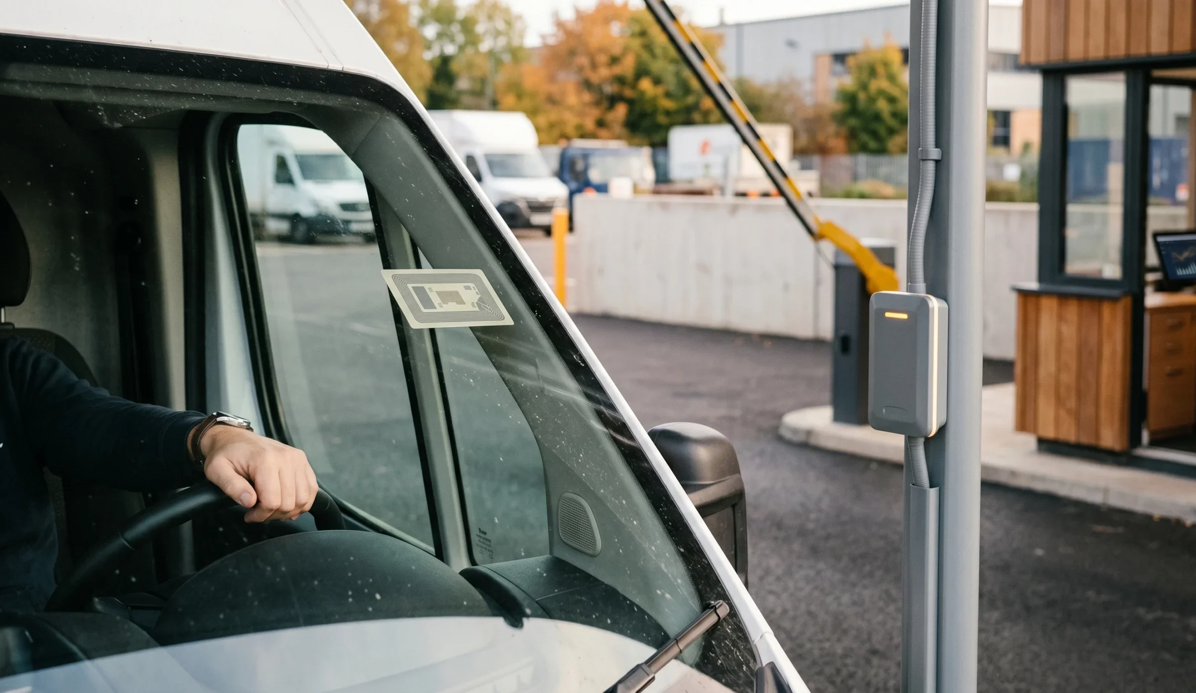 Accesul vehiculelor prin RFID