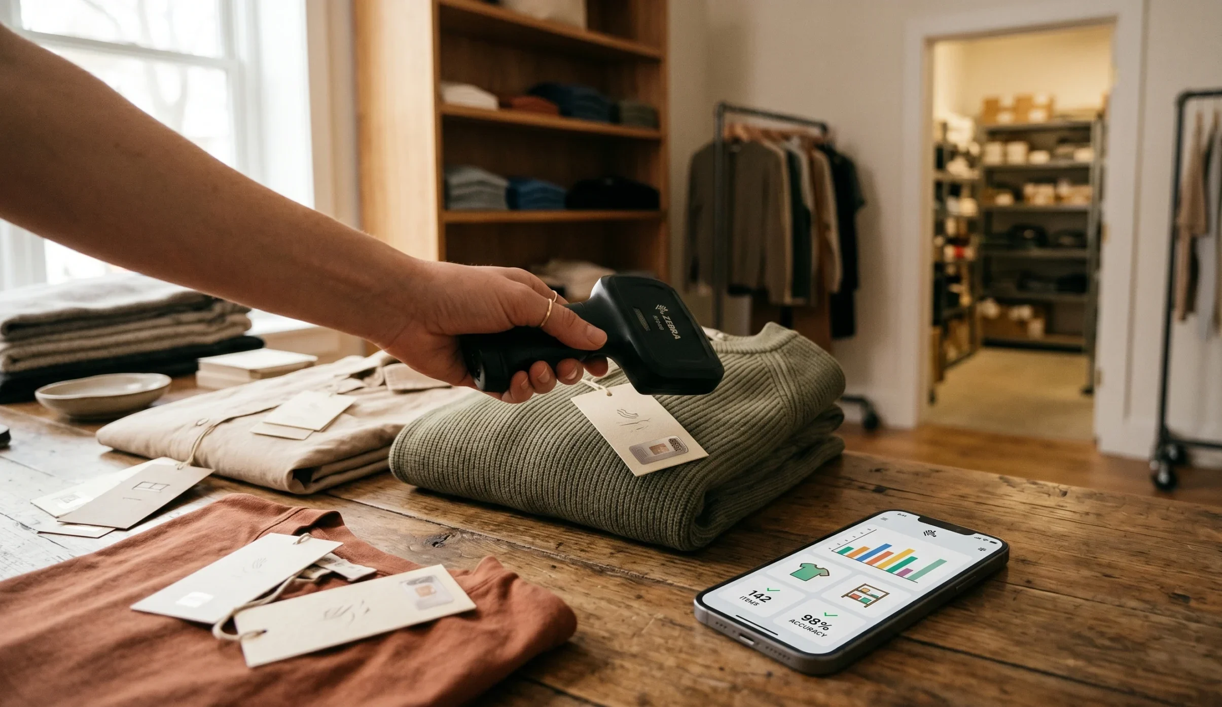 Gestionarea stocurilor prin RFID în comerțul cu amănuntul